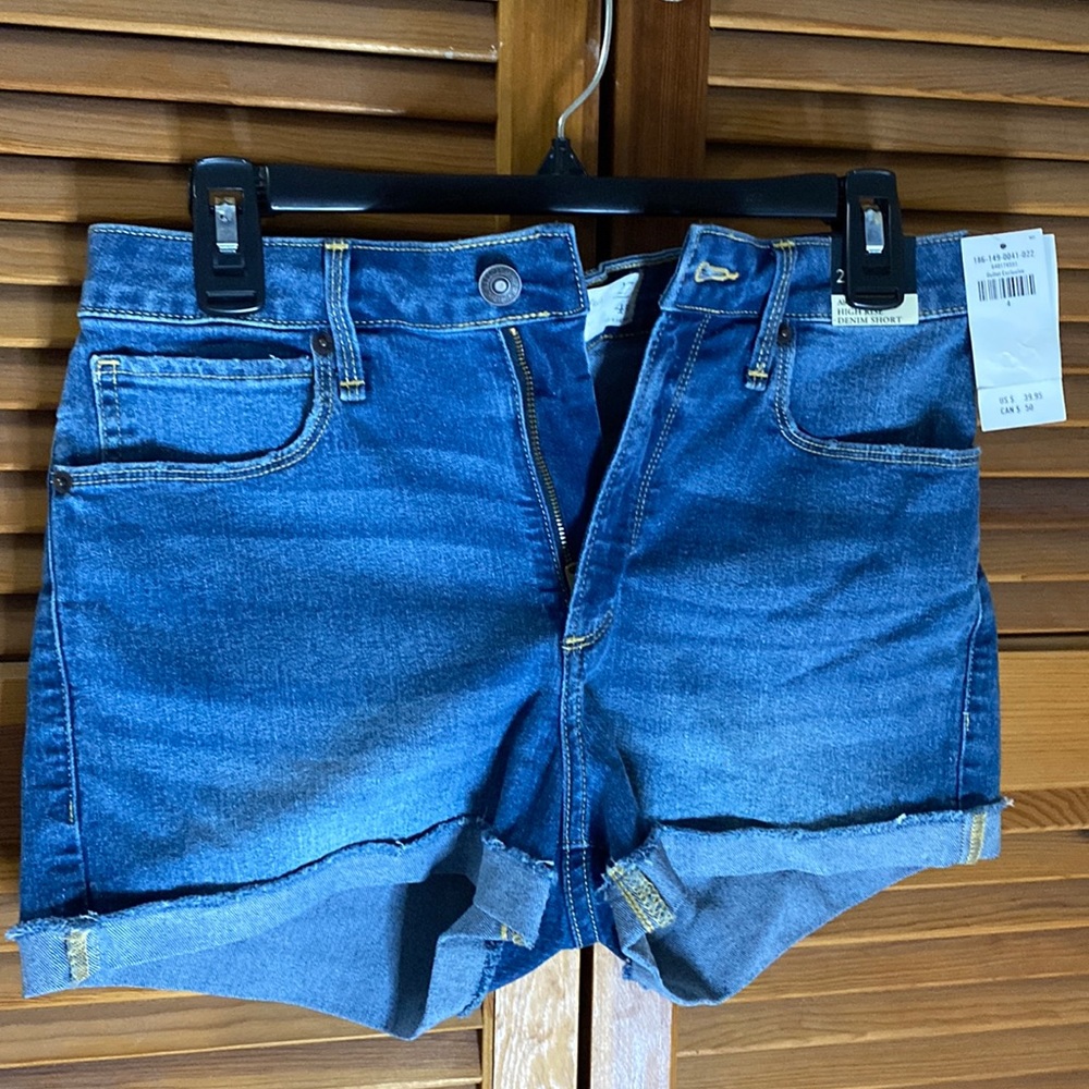 Abercrombie & Fitch Denim Shorts (Size 4)